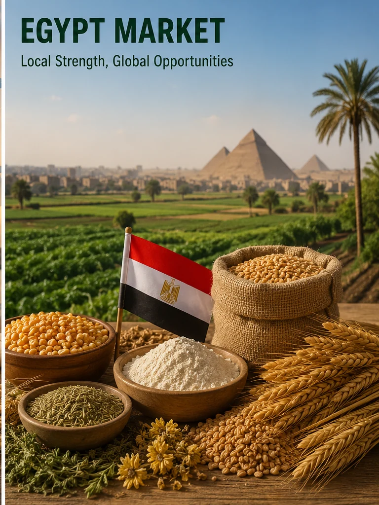 Egypt Grain, Pulses & Herbs Market Snapshot